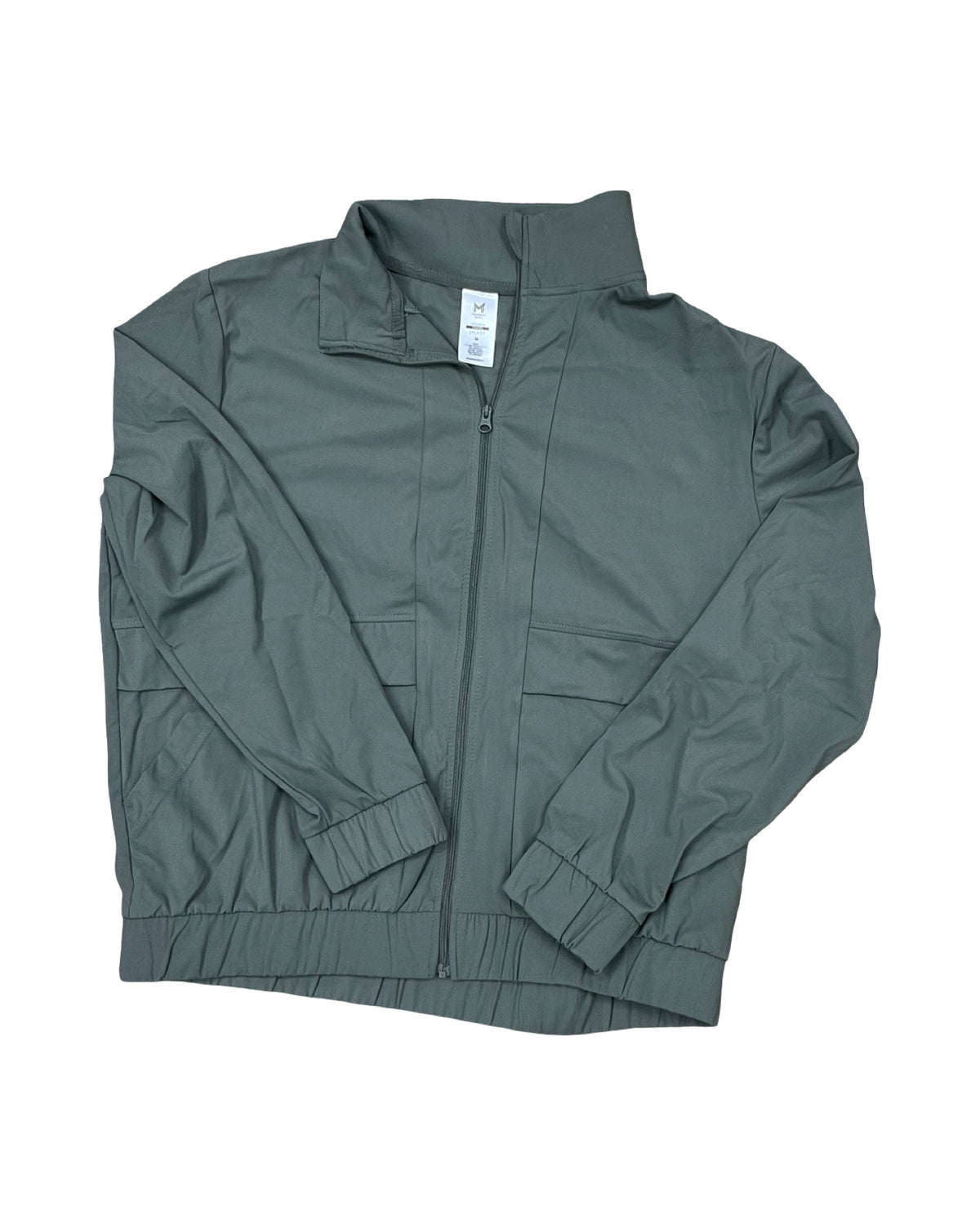 Athletic Jacket By Members Mark In Green, Size:M