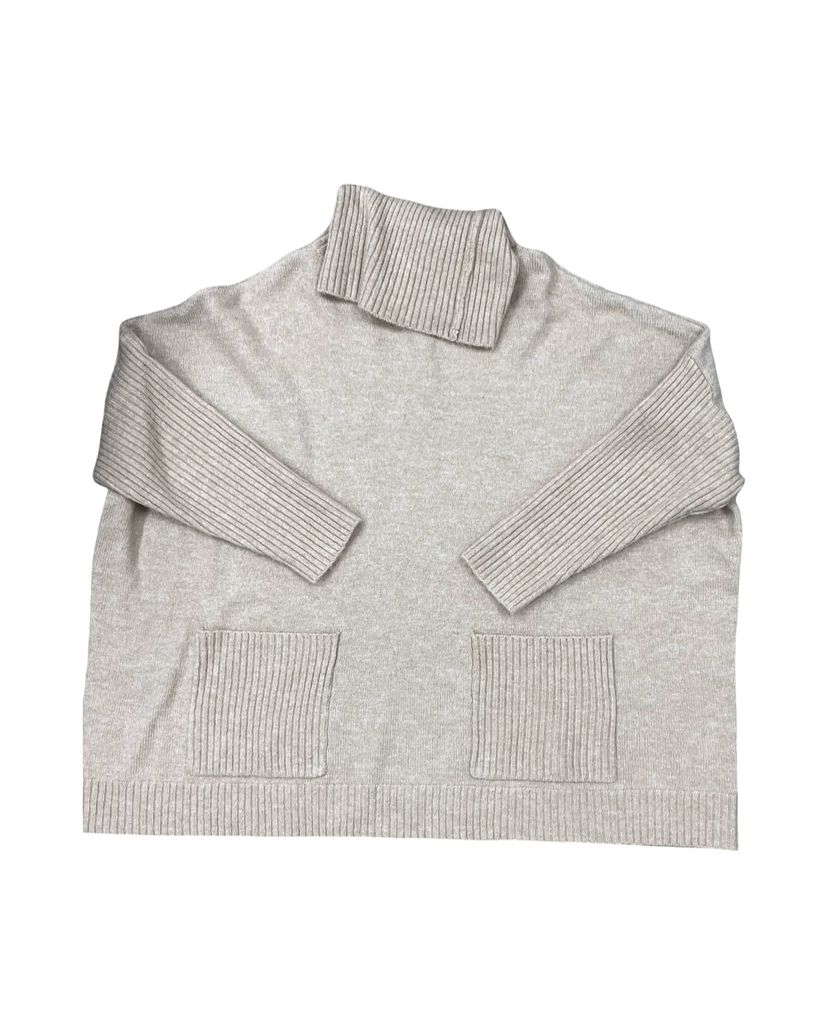 Sweater By Workshop In Tan, Size:S