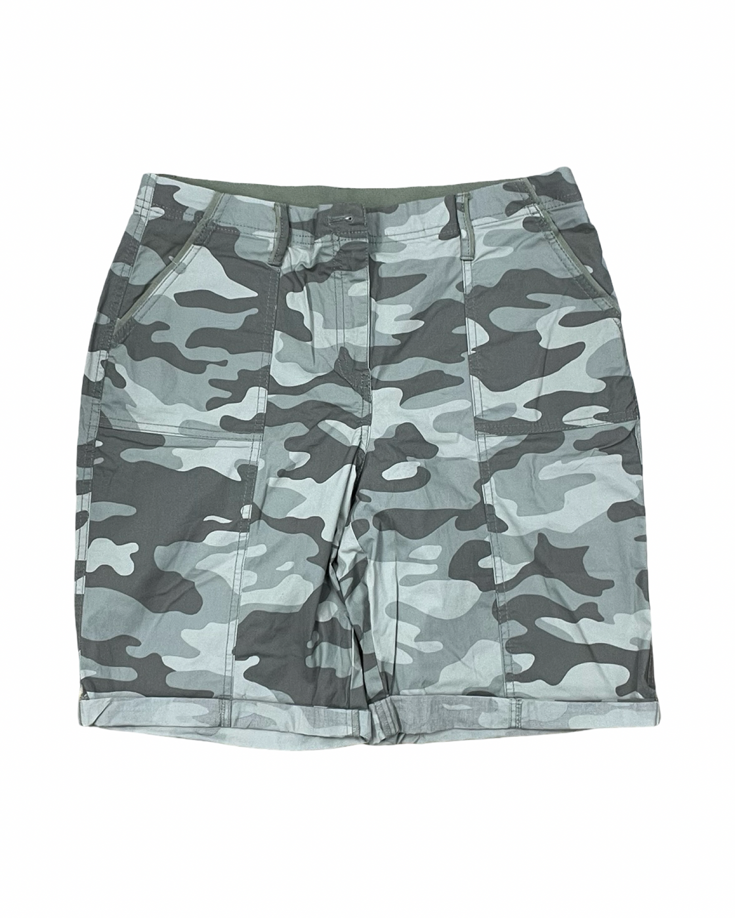 Shorts By Chicos In Camouflage Print, Size:8