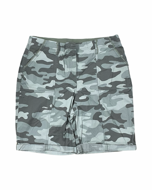 Shorts By Chicos In Camouflage Print, Size:8