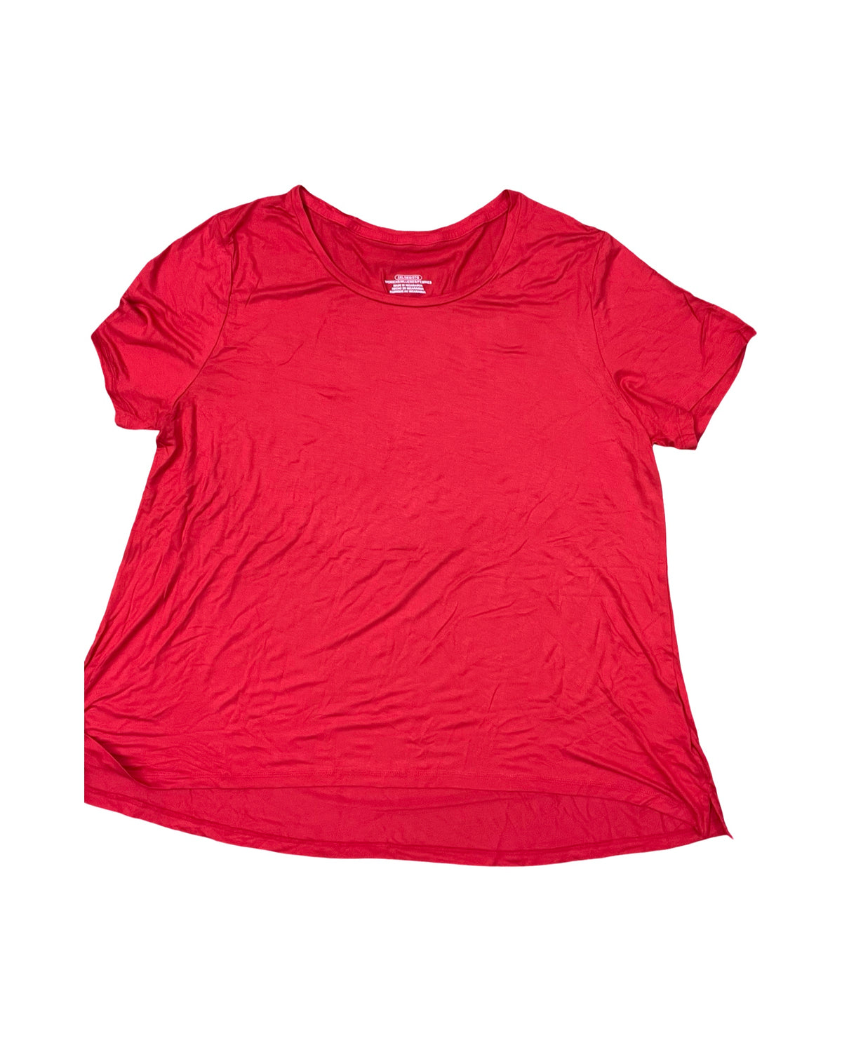 Top Ss Basic By Clothes Mentor In Red, Size:3X
