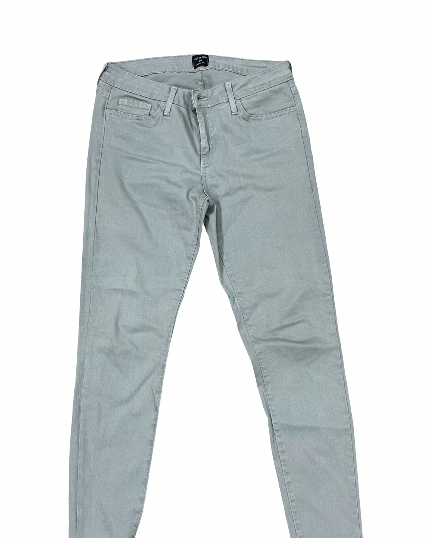 Jeans Skinny By Just Black In Green, Size:8
