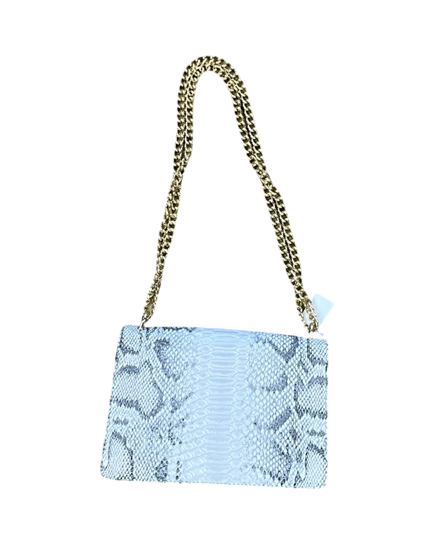 Crossbody By Clothes Mentor In Black & Gold, Size:Small