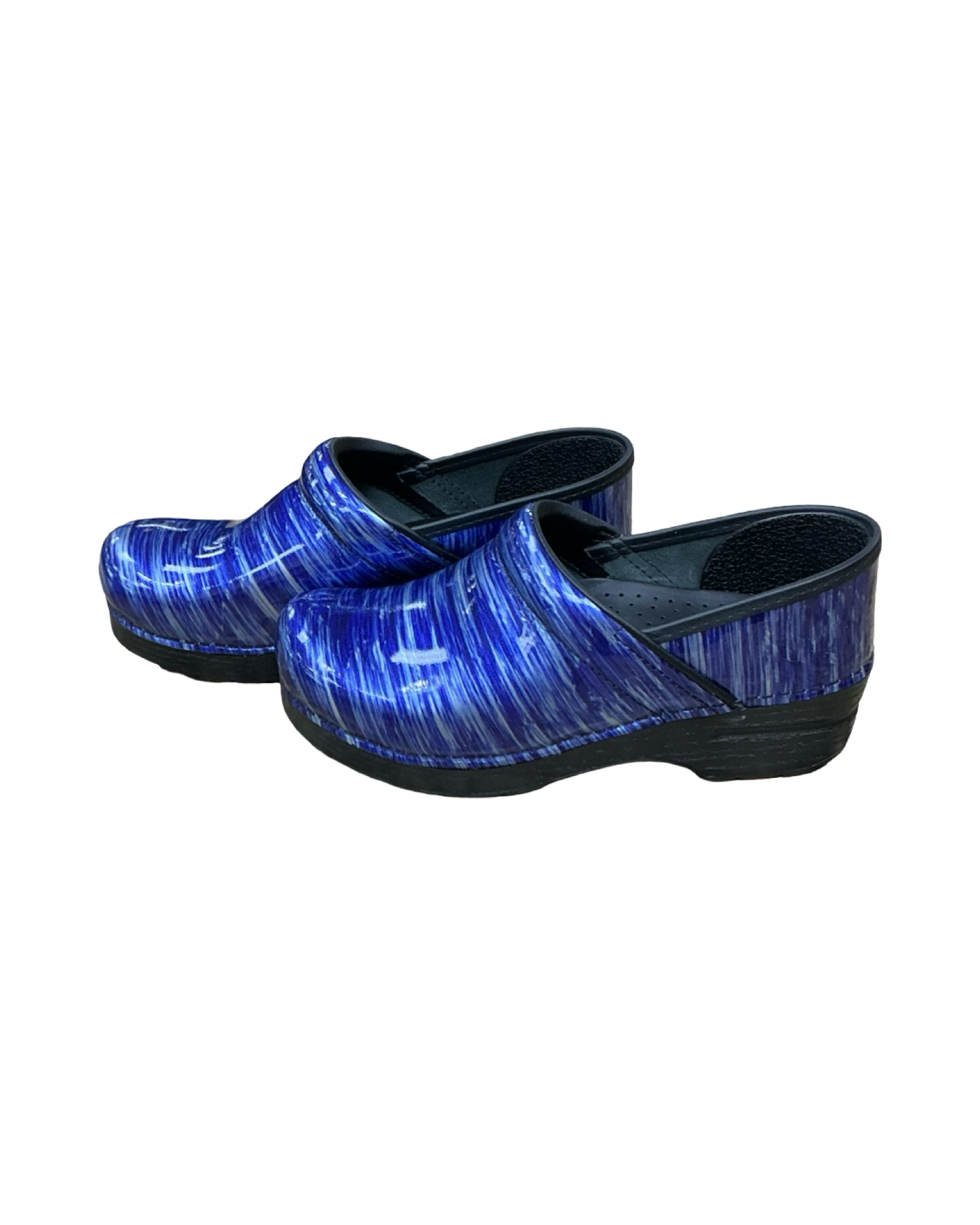Shoes Heels Block By Dansko In Blue, Size:7.5
