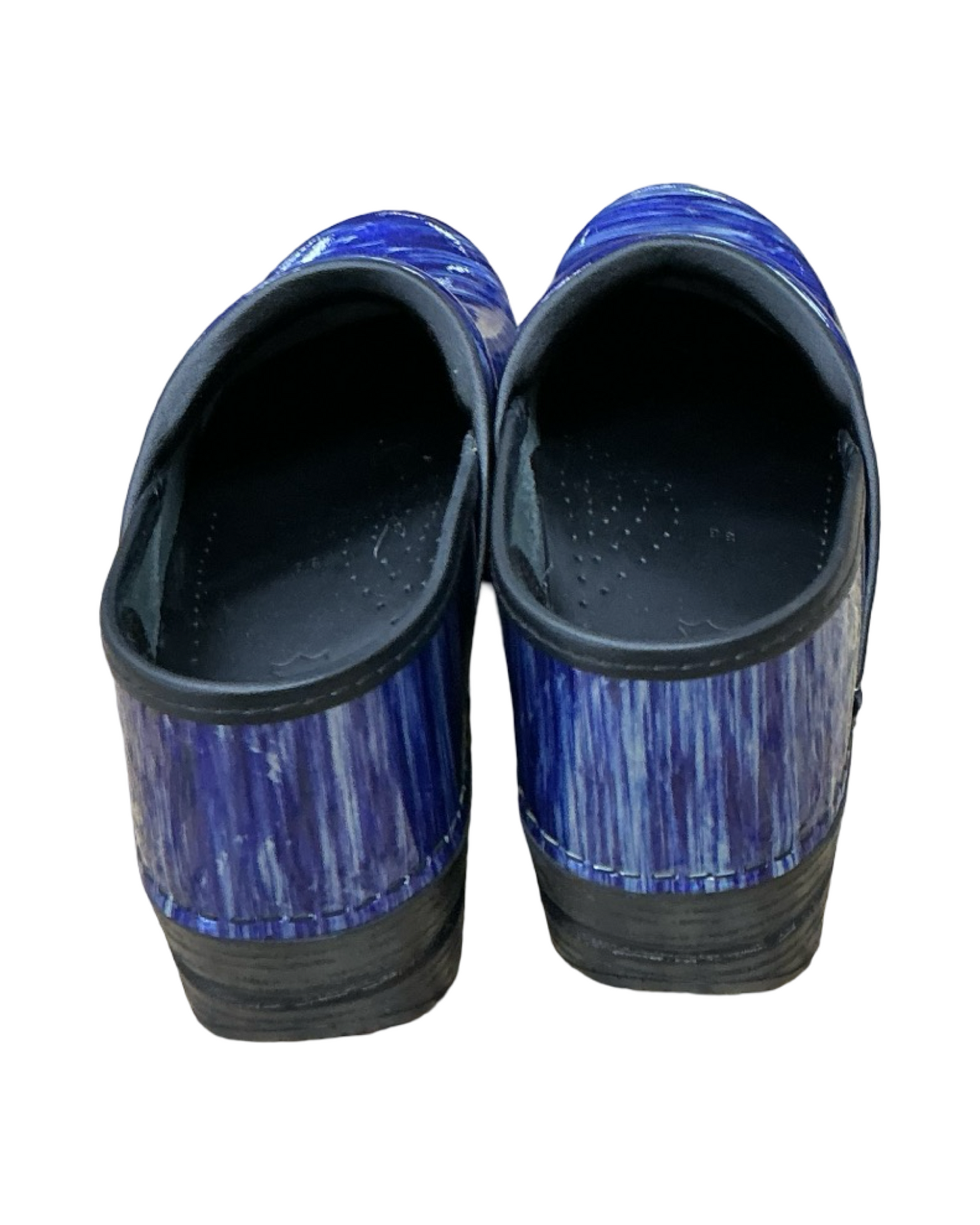 Shoes Heels Block By Dansko In Blue, Size:7.5