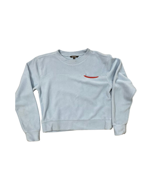 Sweatshirt Crewneck By Clothes Mentor In Blue, Size:M