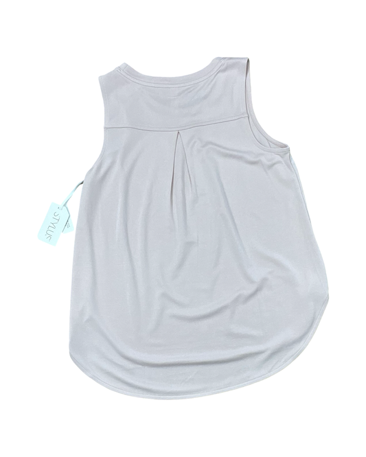 Top Sleeveless By Stylus In Pink, Size:S