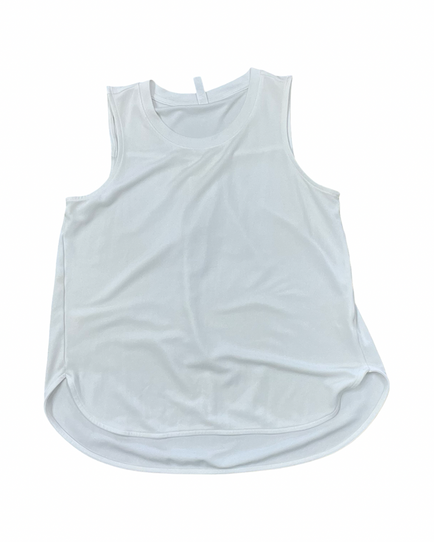 Top Sleeveless By Stylus In White, Size:M