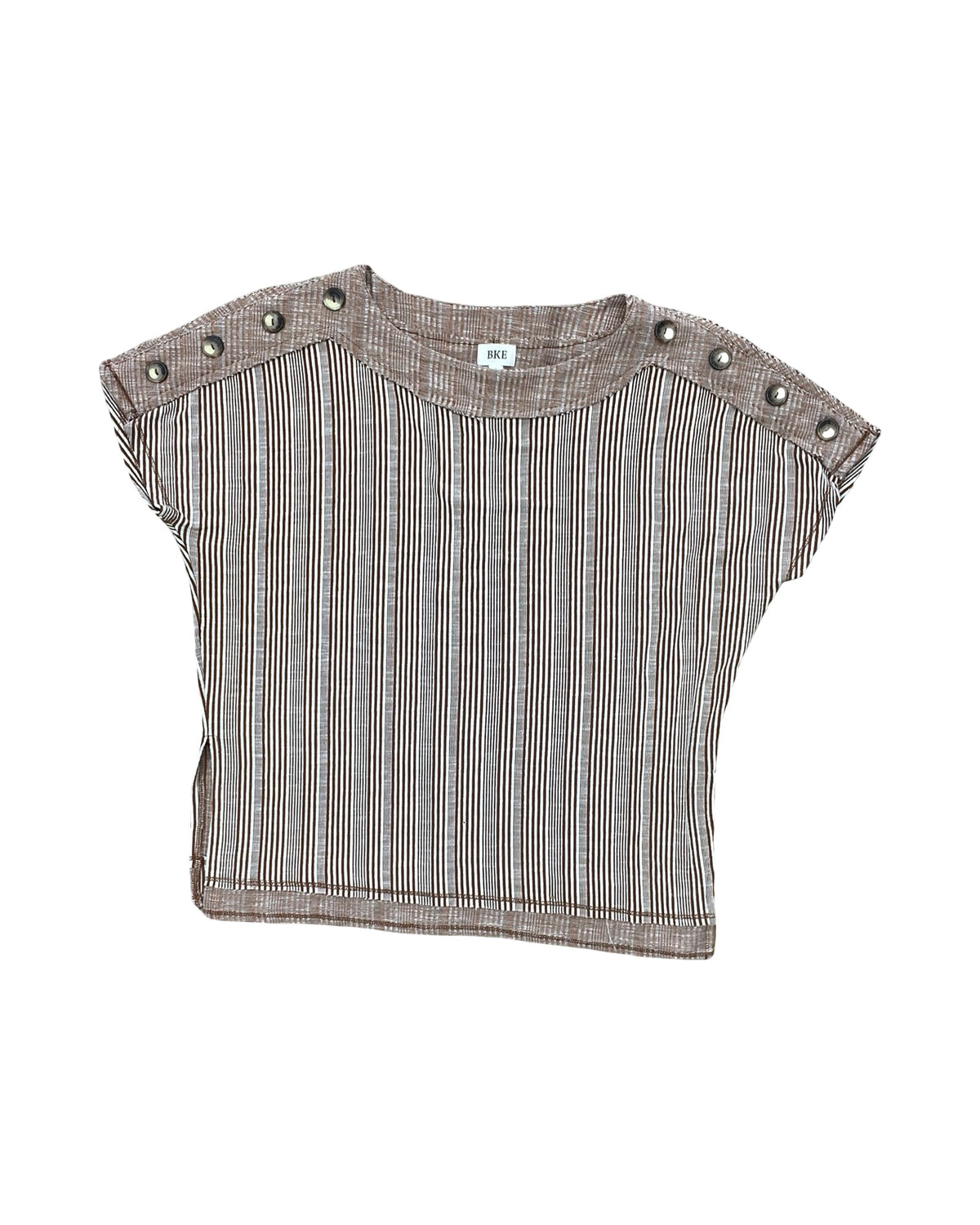Top Ss By Bke In Brown, Size:S