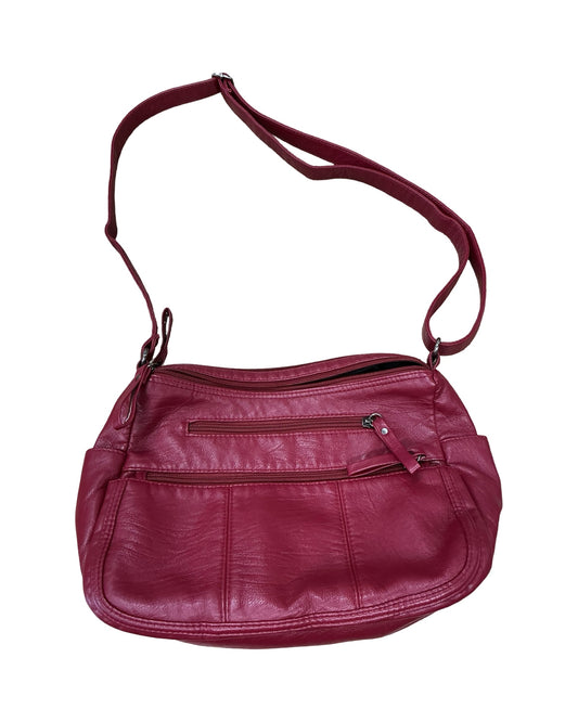 Handbag By Clothes Mentor In Red, Size:Medium