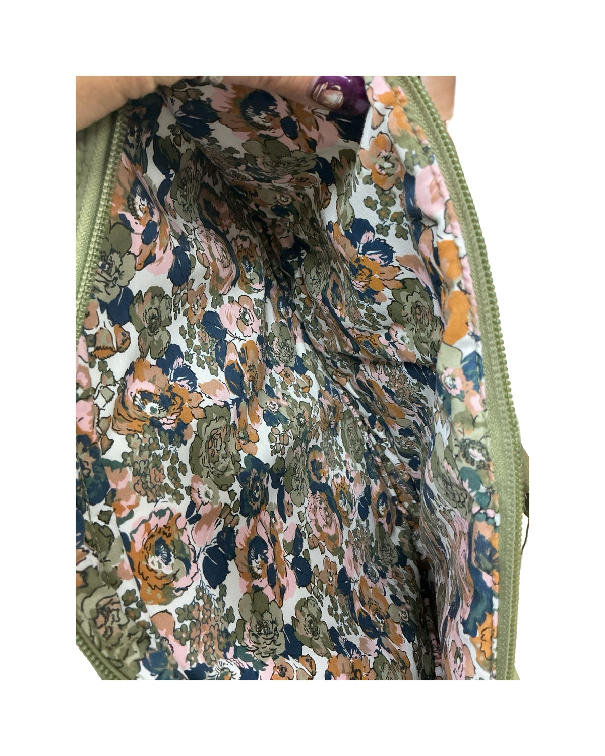 Backpack By Vera Bradley In Green, Size:Small