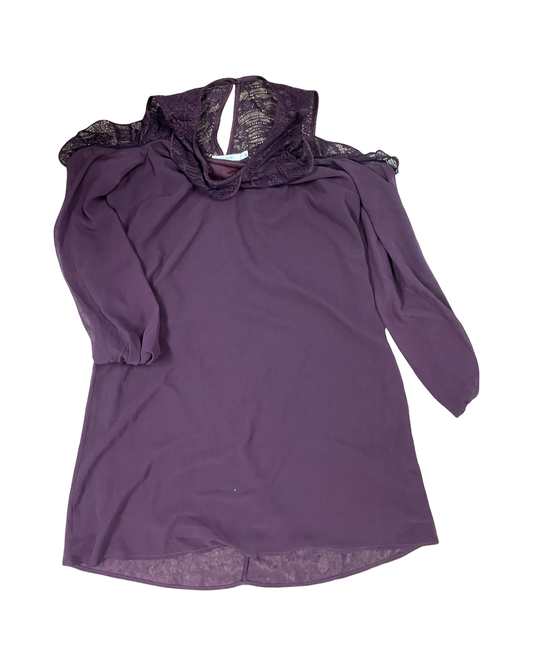 Dress Party Midi By Maurices In Purple, Size:M