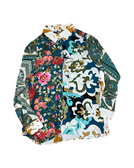 Top Ls By Rose And Olive In Multi, Size:M