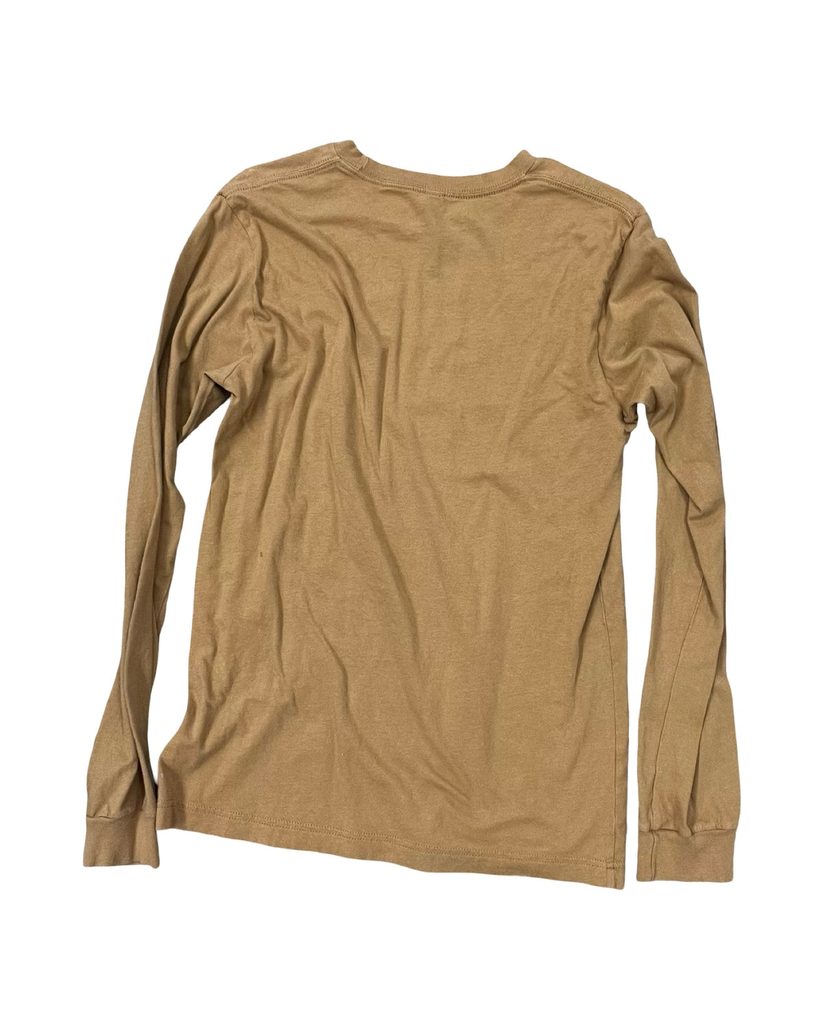 Top Ls Basic By Bella + Canvas In Brown, Size:M