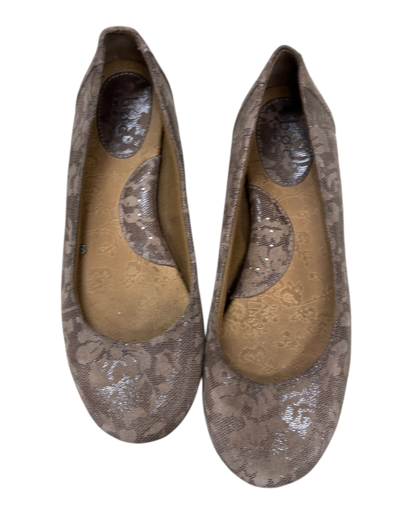 Shoes Flats By Boc In Brown, Size:8