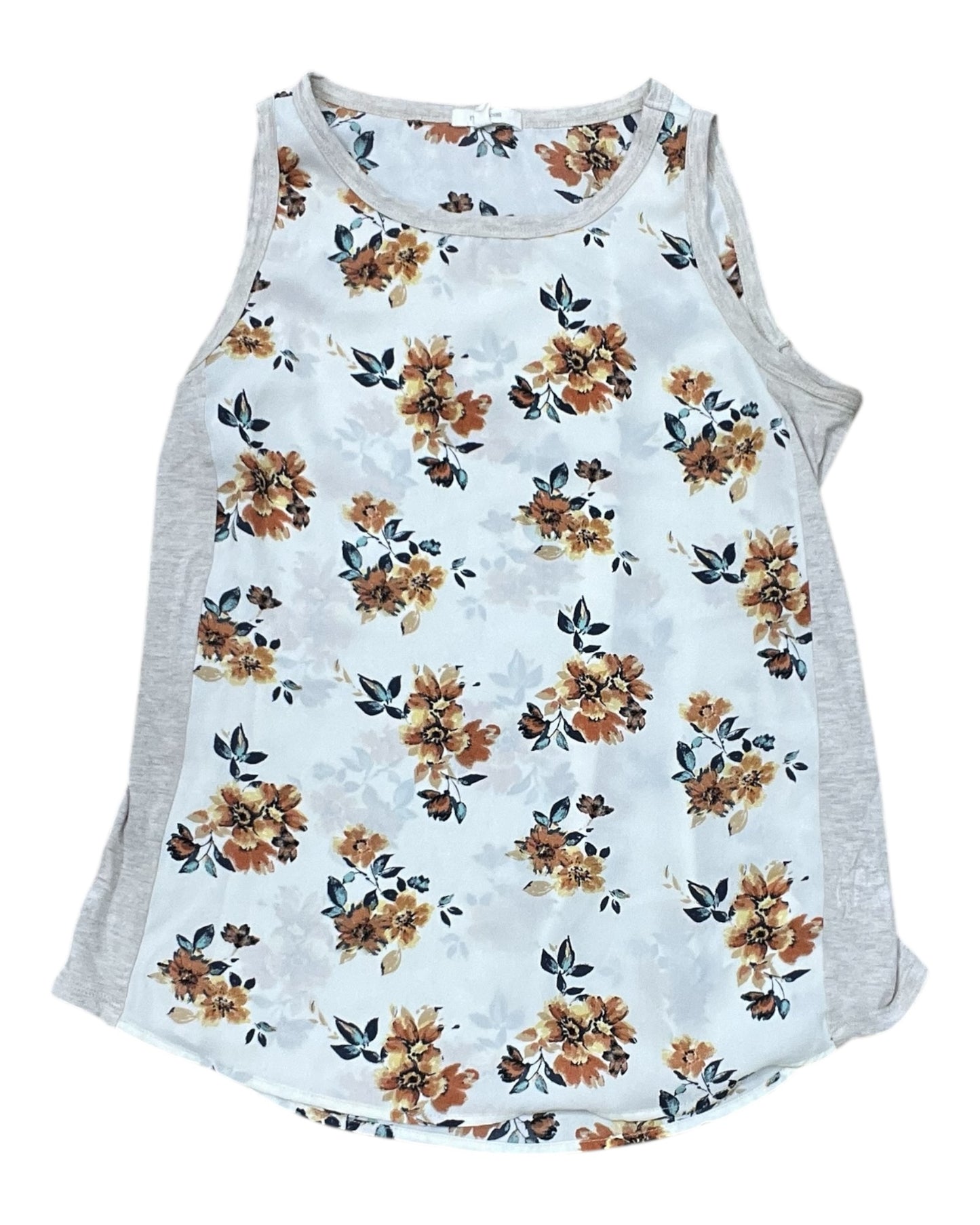 Top Sleeveless By Maurices In Cream, Size:L