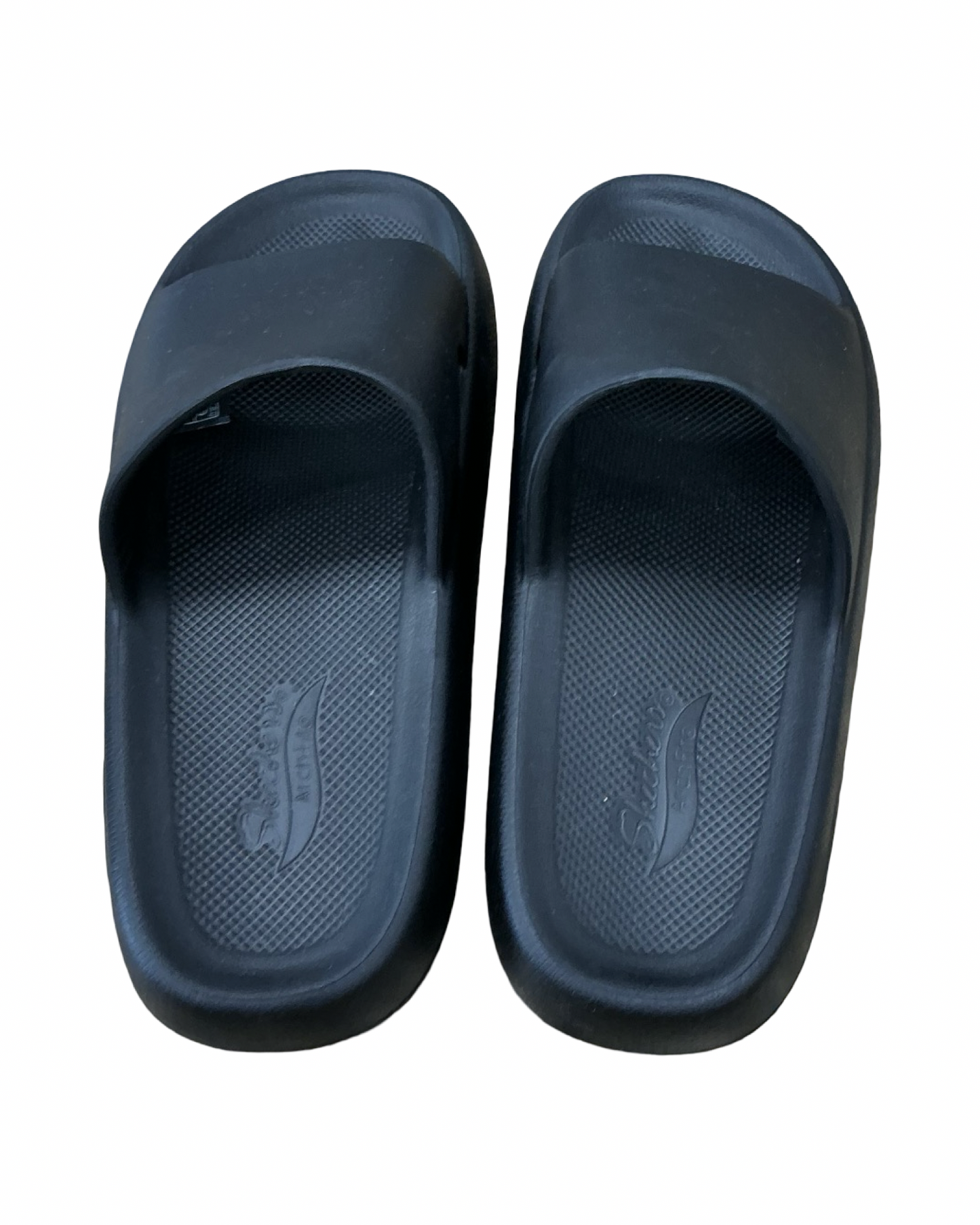 Sandals Flats By Skechers In Black, Size:6