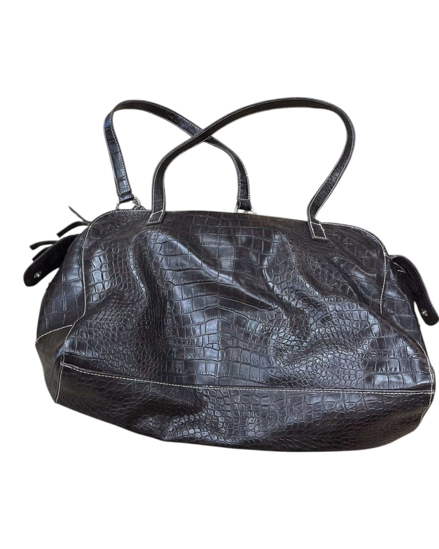 Handbag By Sag Harbor In Brown, Size:Large
