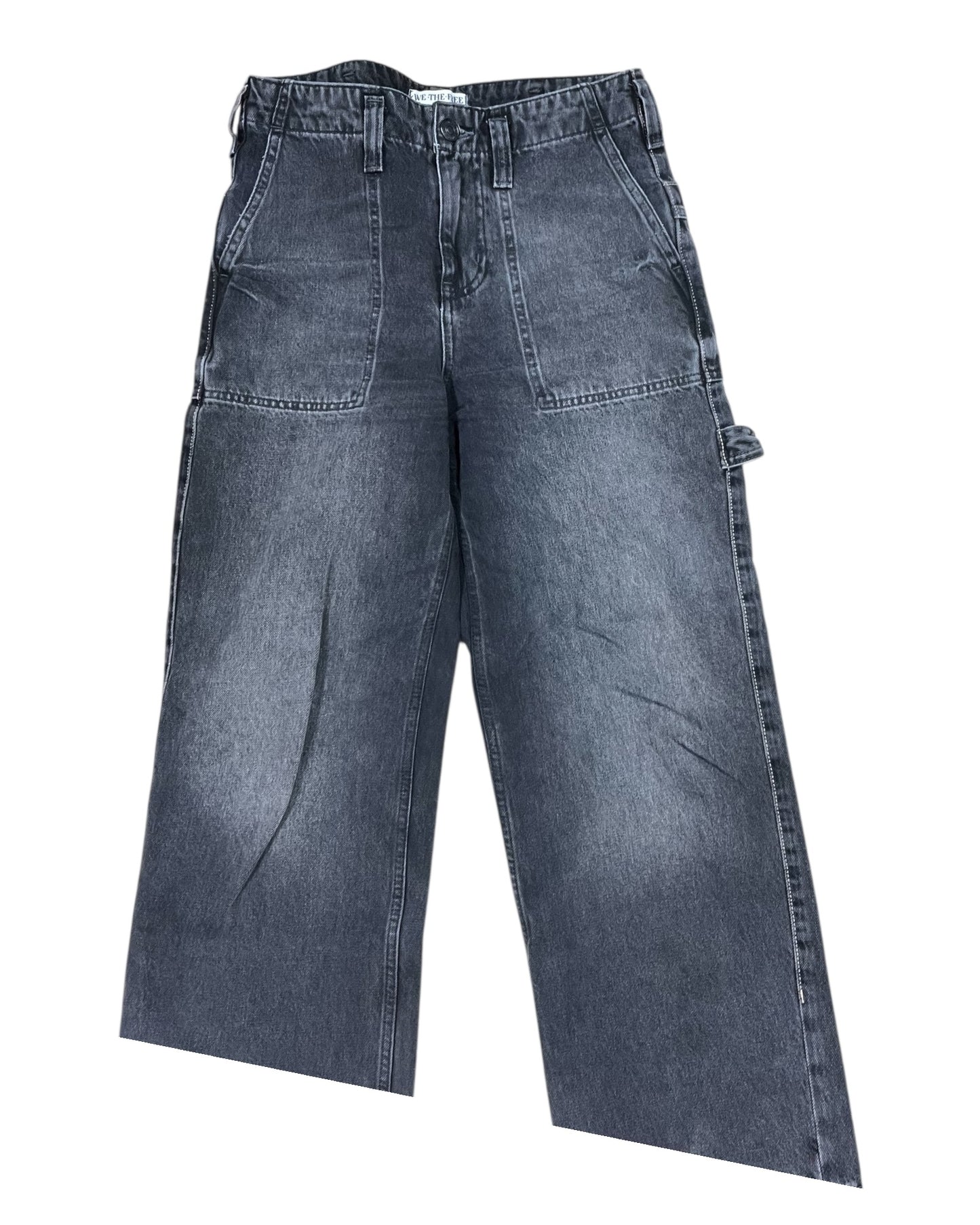 Jeans Straight By We The Free In Black, Size:2