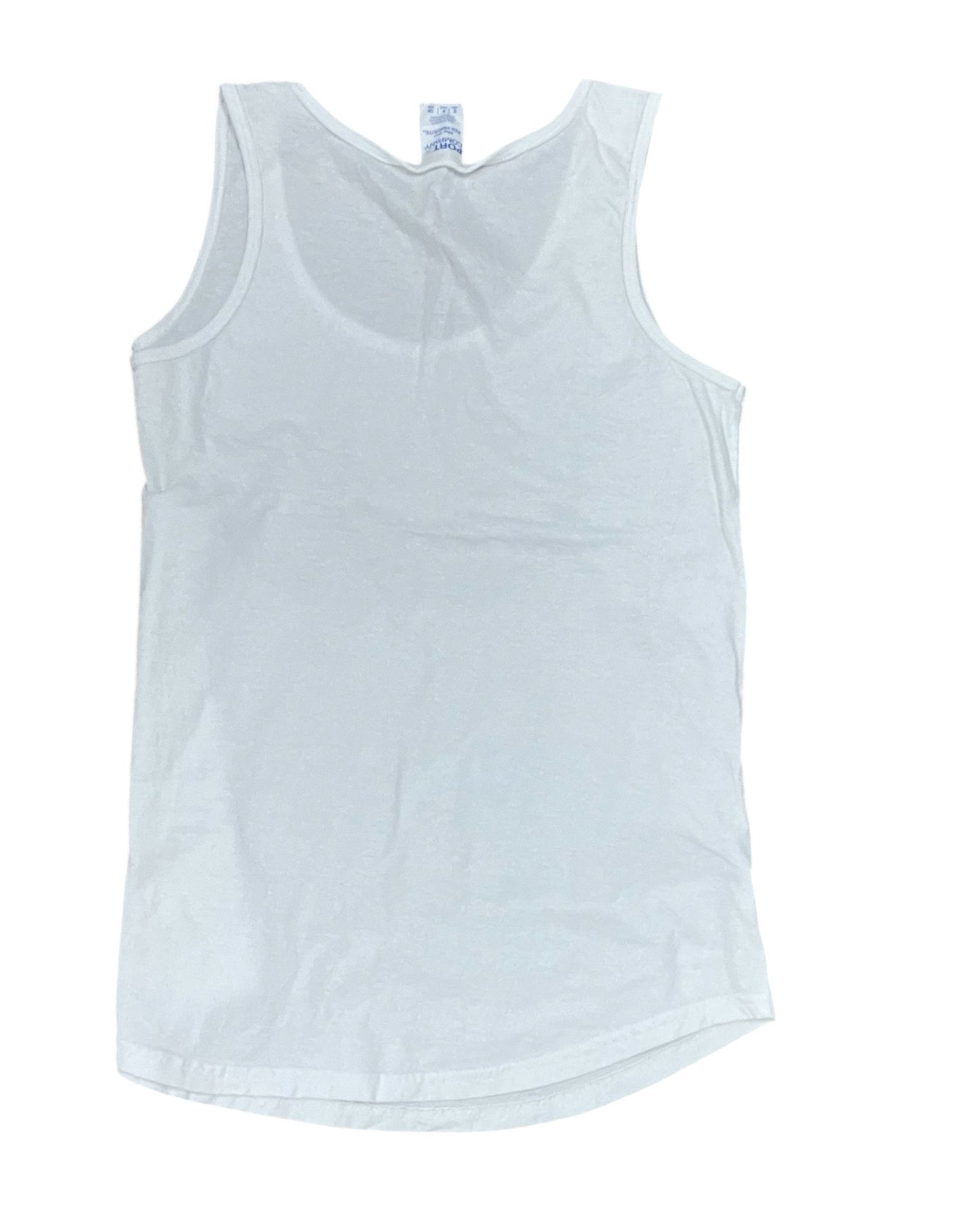 Tank Top By Port & Company In White, Size:S