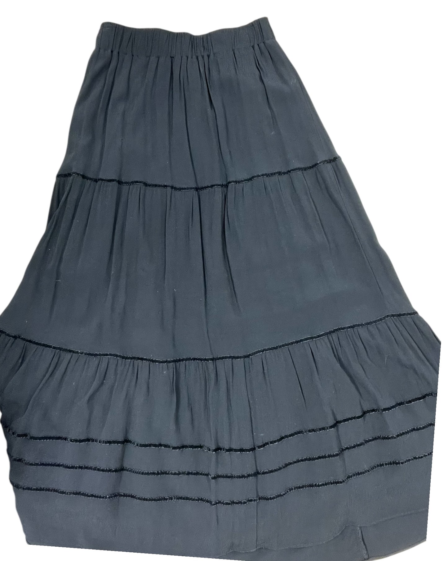 Skirt Maxi By Clothes Mentor In Black, Size:M