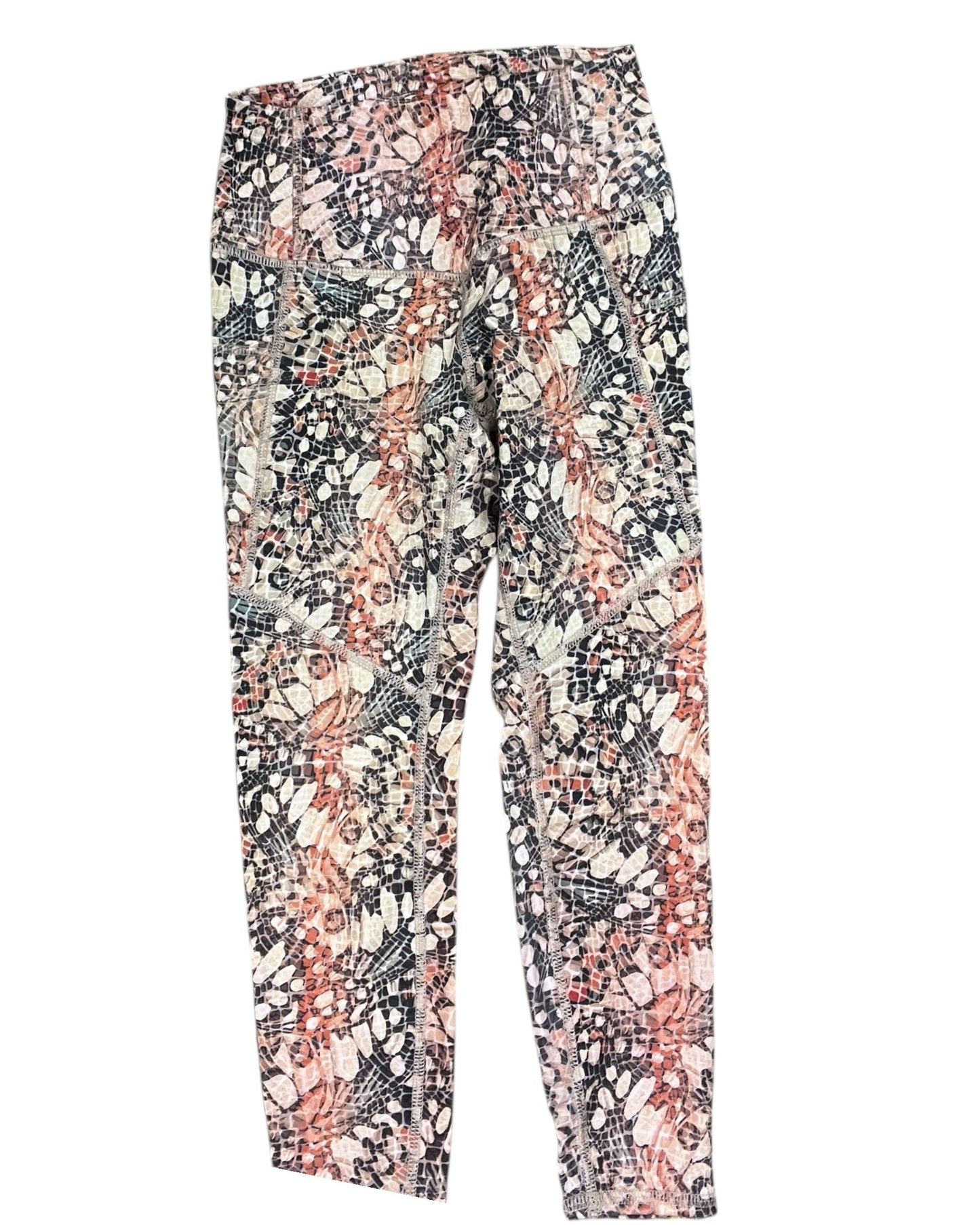 Athletic Leggings By Evolution In Brown, Size:S