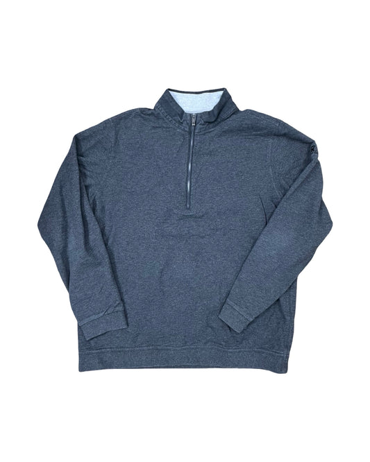Sweatshirt Collar By Adidas In Grey, Size:L