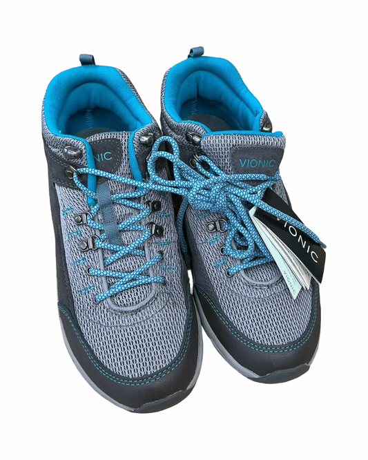 Boots Hiking By Vionic In Grey, Size:9