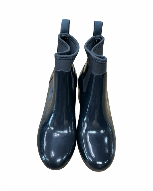 Boots Rain By Hunter In Navy, Size:9