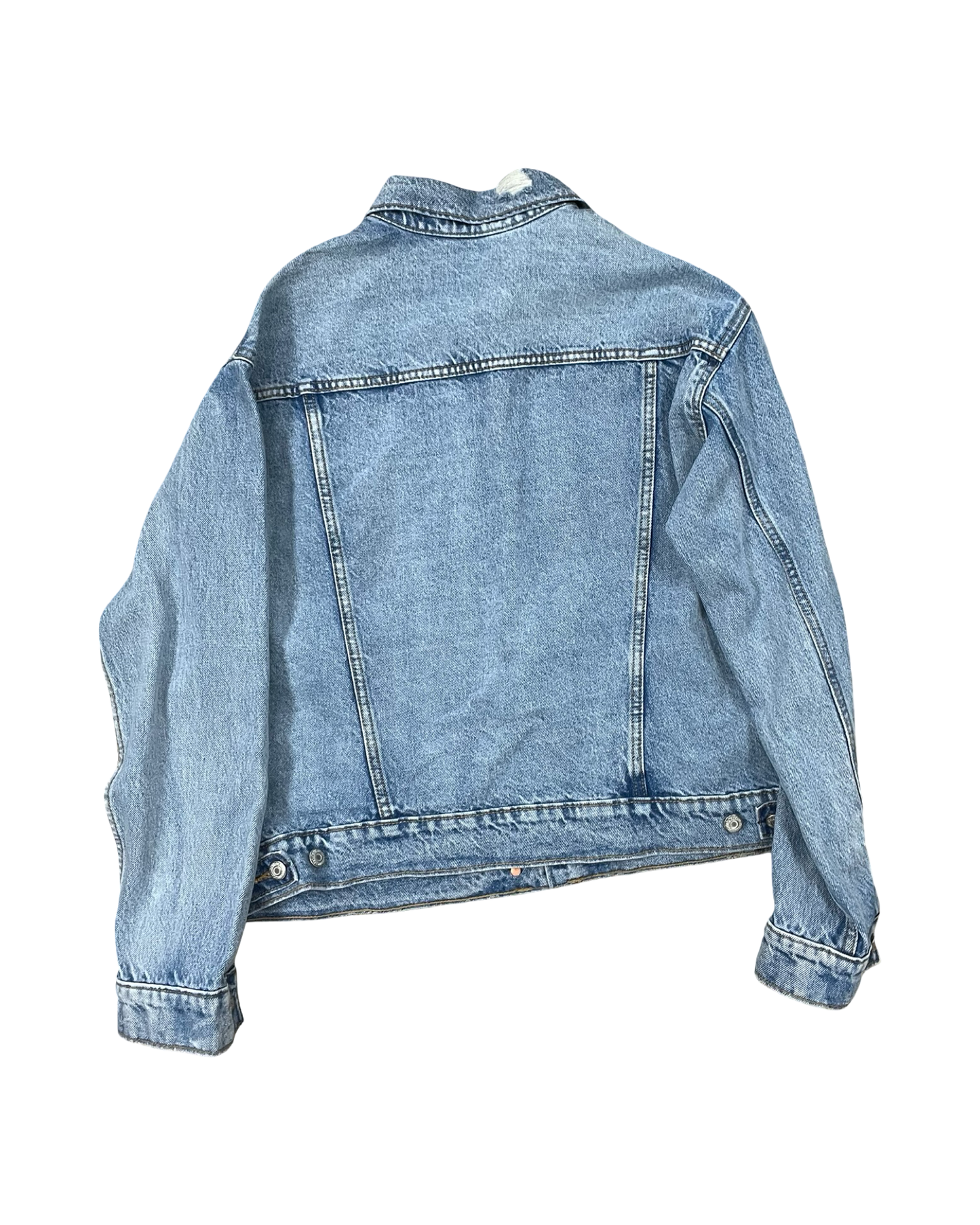 Jacket Denim By Old Navy In Blue Denim, Size:L