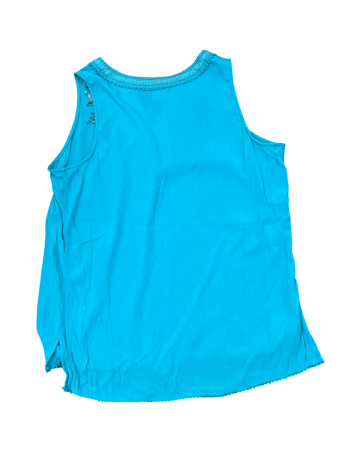 Top Sleeveless By Clothes Mentor In Teal, Size:1X