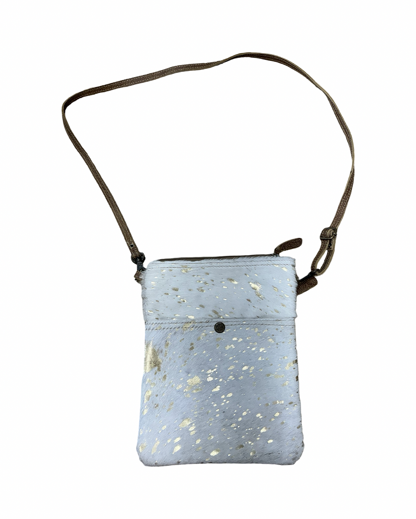 Crossbody By Myra In White, Size:Medium