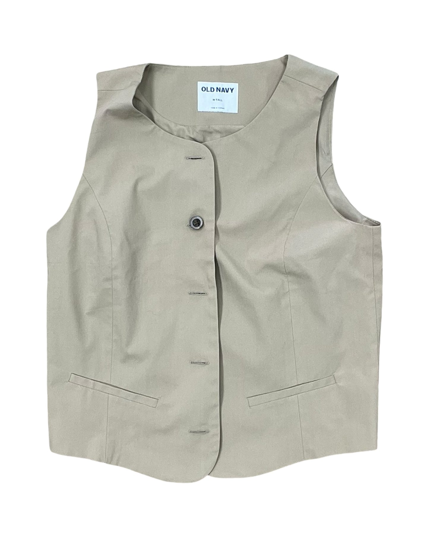 Vest Other By Old Navy In Tan, Size:M