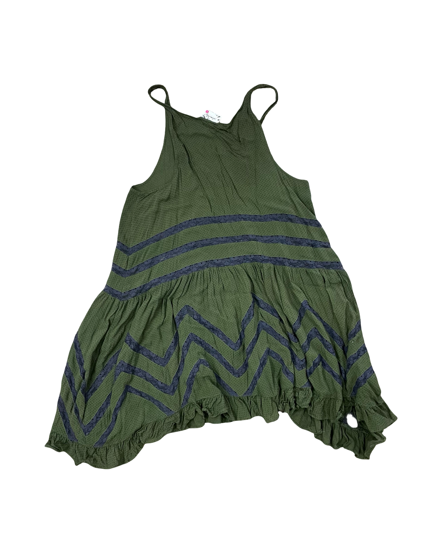 Top Sleeveless By Free People In Green, Size:S