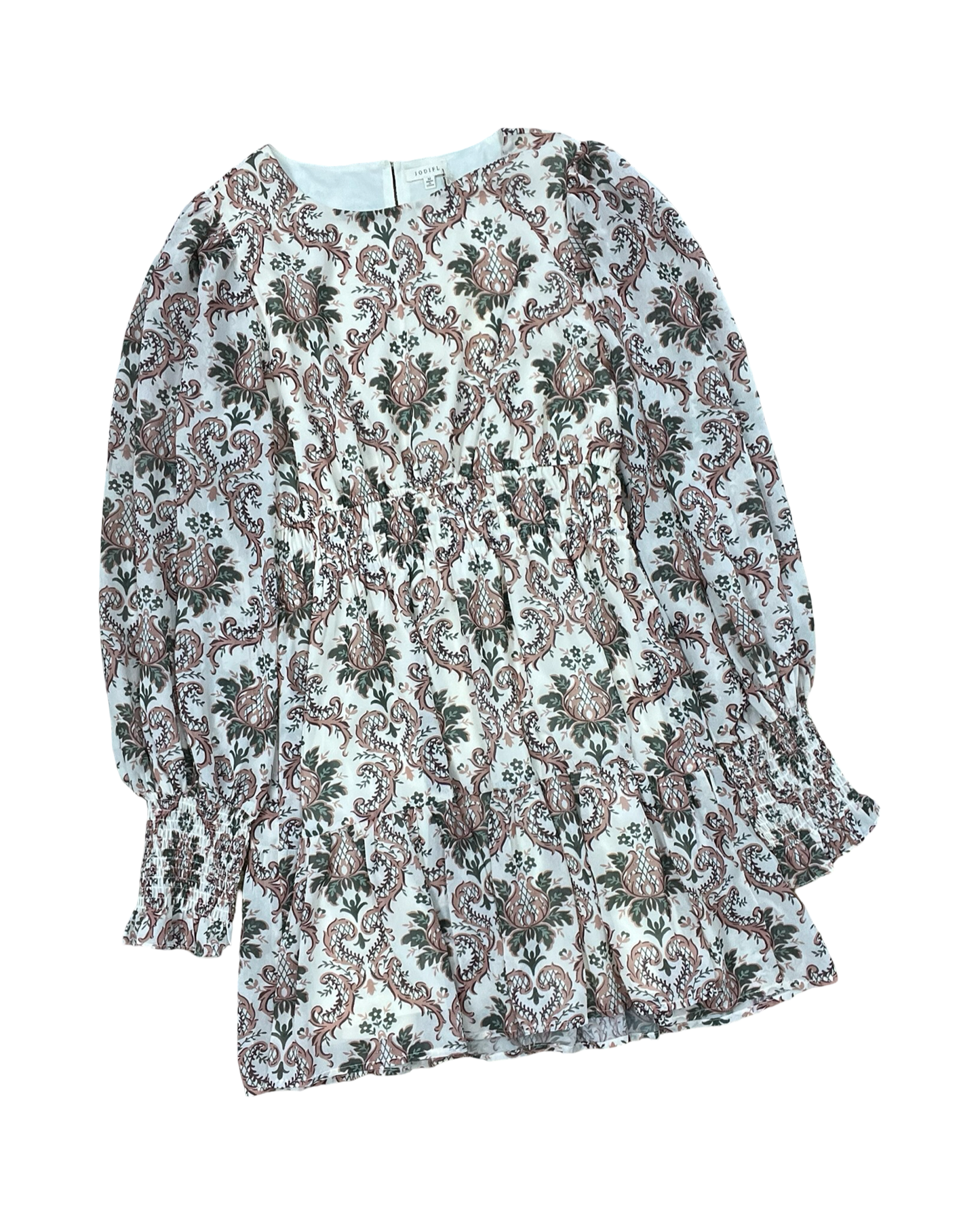 Dress Work By Jodifl In Cream, Size:M