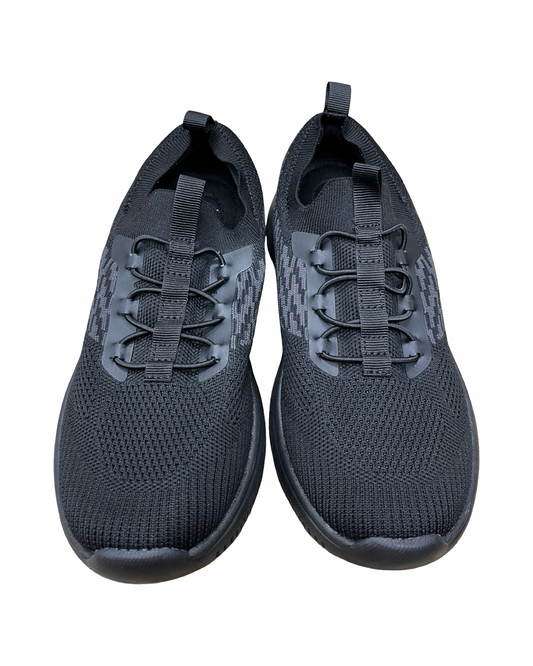 Shoes Athletic By Clothes Mentor In Black, Size:6.5