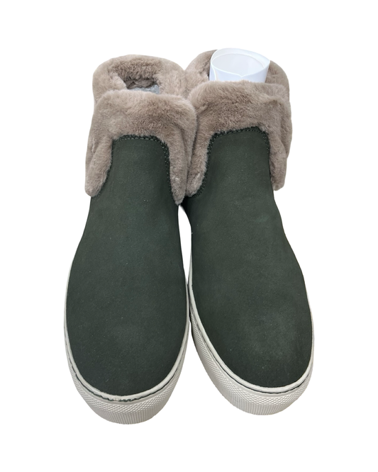 Boots Rain By Clothes Mentor In Green, Size:9