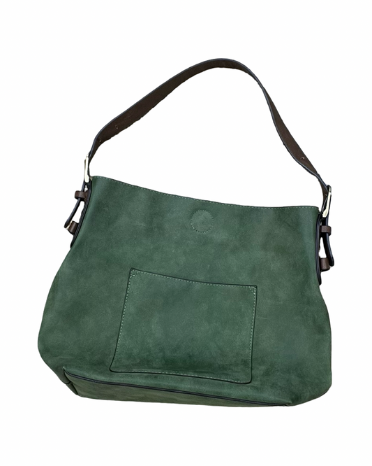Handbag By Clothes Mentor In Green, Size:Medium