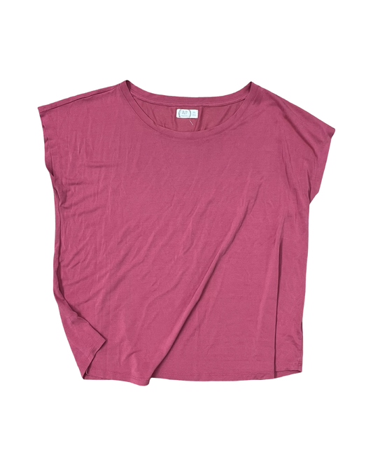 Top Ss By Maurices In Pink, Size:1X
