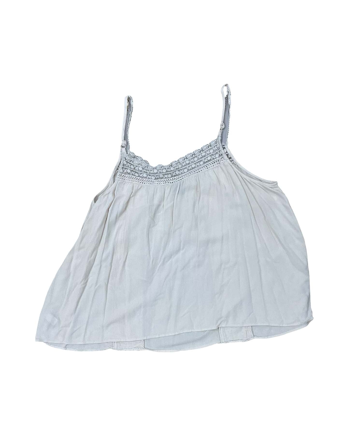 Top Sleeveless By Torrid In Cream, Size:4X