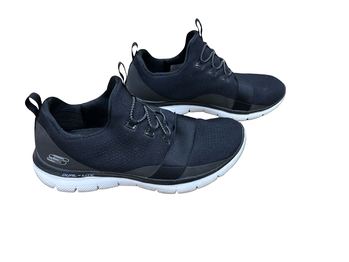 Shoes Athletic By Skechers In Black & White, Size:8.5