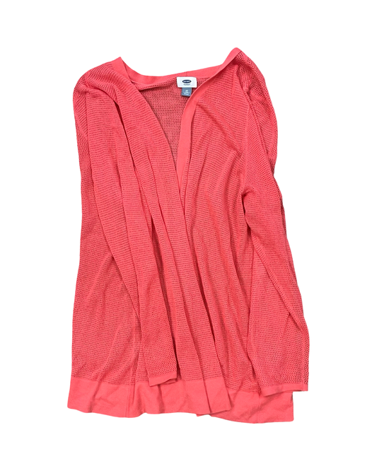 Cardigan By Old Navy In Coral, Size:4X