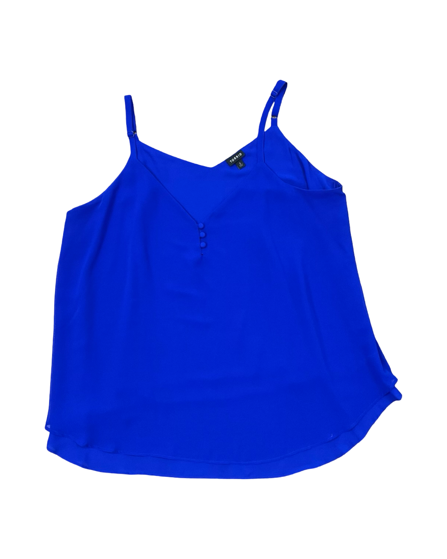 Top Cami By Torrid In Blue, Size:2X