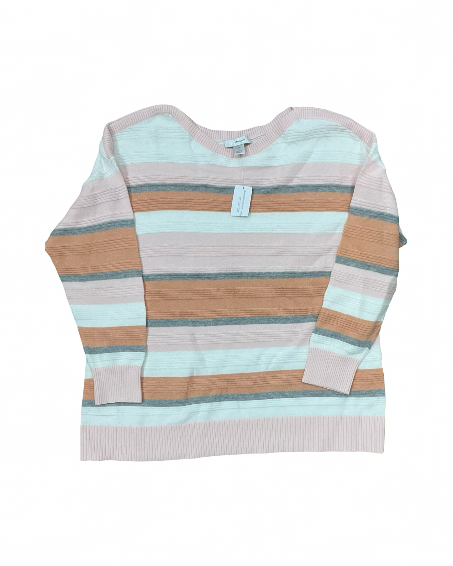 Top Ls By Cj Banks In Peach, Size:1X