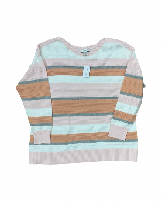 Top Ls By Cj Banks In Peach, Size:1X