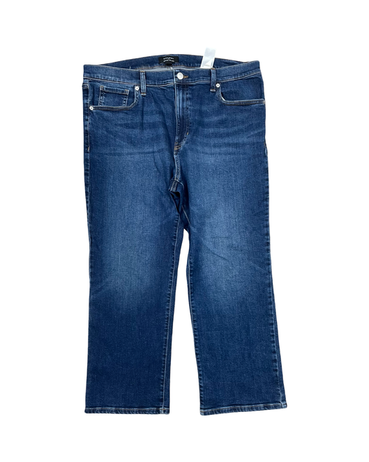 Jeans Boot Cut By Banana Republic In Blue Denim, Size:16
