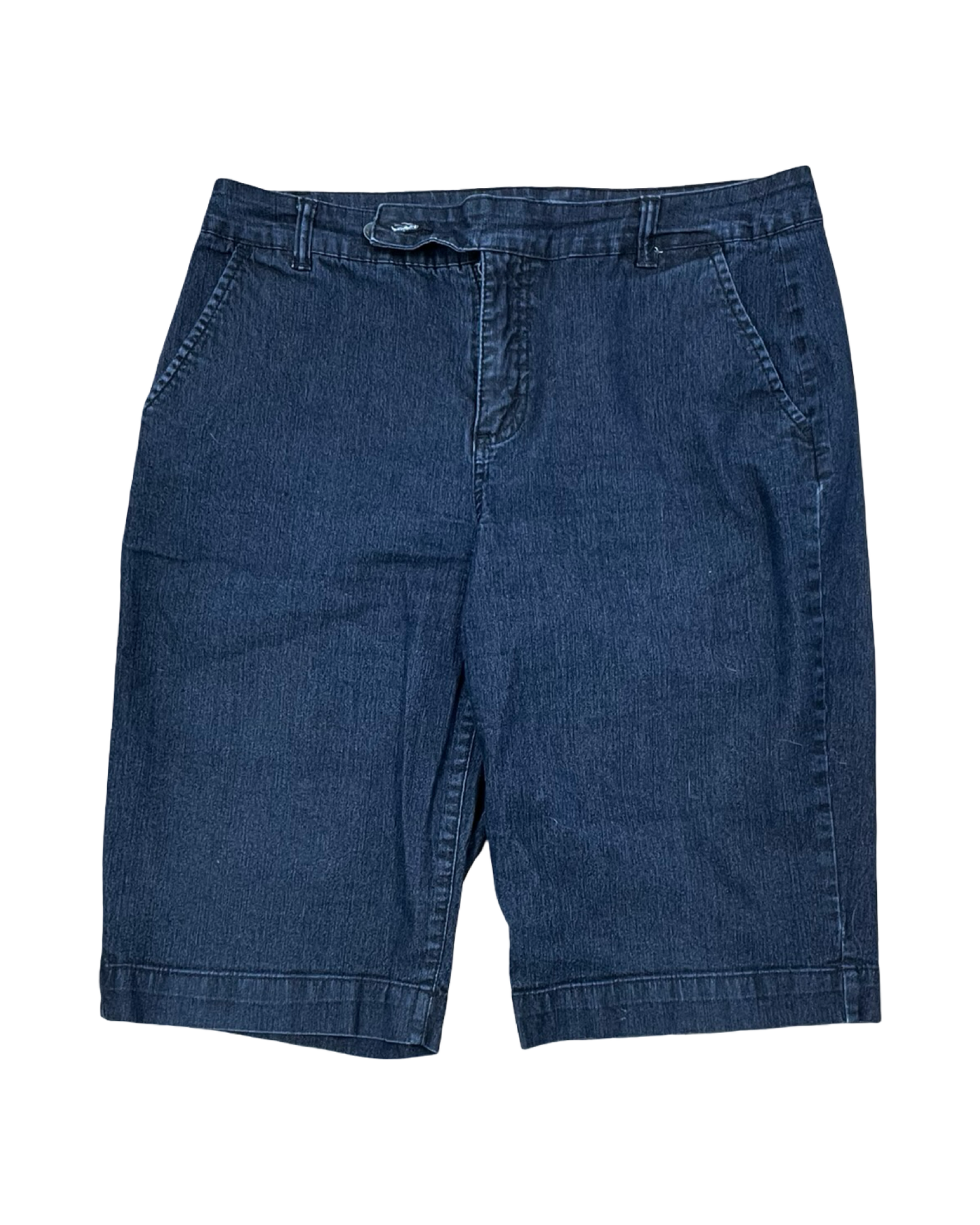 Shorts By Bandolino In Blue Denim, Size:12