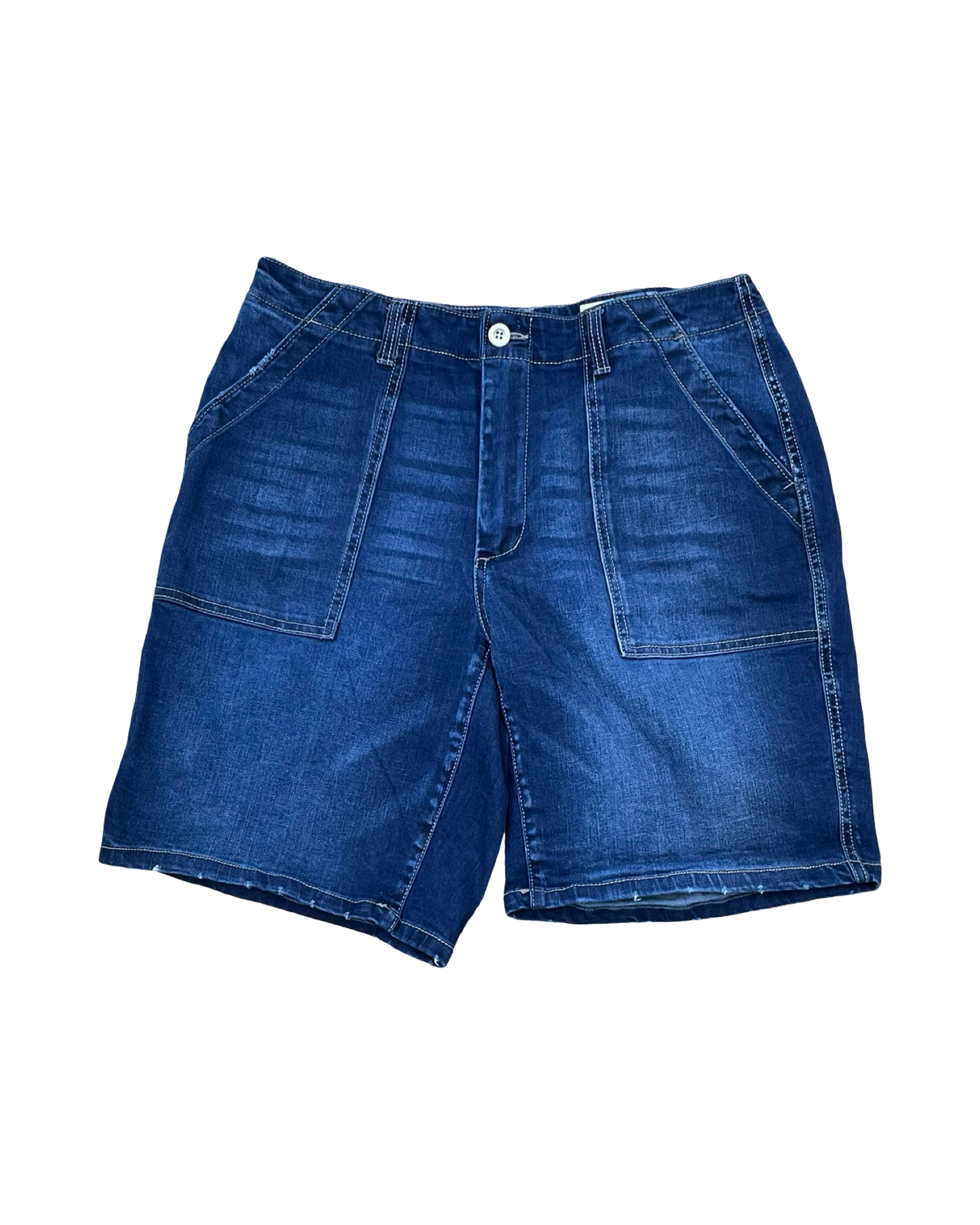 Shorts By Time And Tru In Blue Denim, Size:12