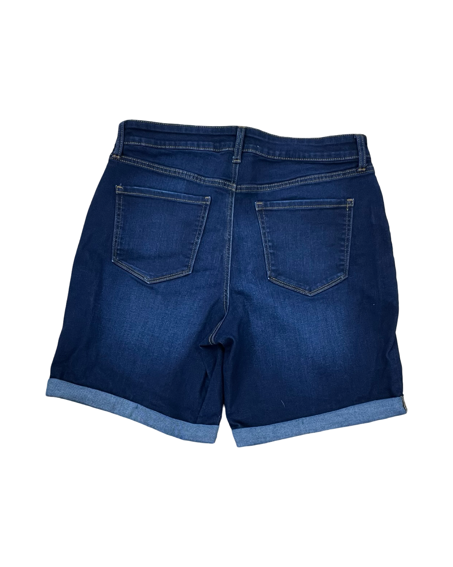 Shorts By Nine West In Blue Denim, Size:12