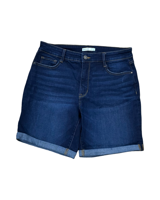 Shorts By Nine West In Blue Denim, Size:12